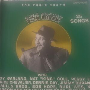 Bing Crosby The Radio Years CD - Silver